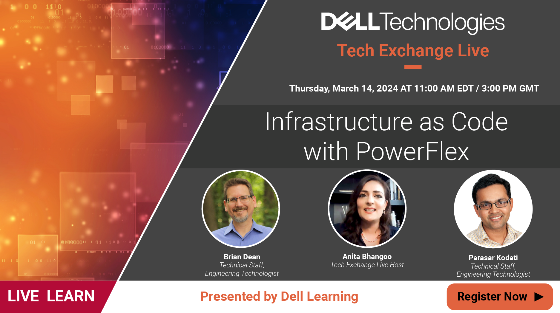 Tech Exchange Live: Infrastructure as Code with PowerFlex​